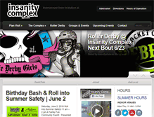 Tablet Screenshot of insanityskate.com